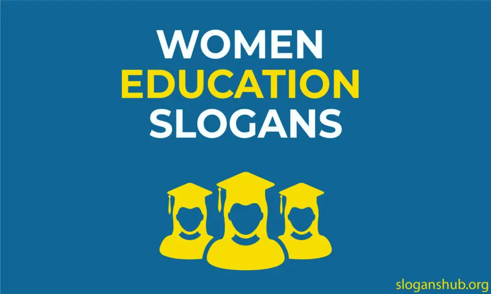 Women Education Slogans