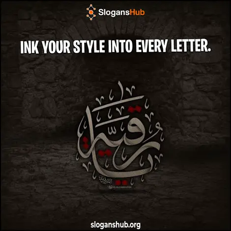 Calligraphy-Teaching-Slogans