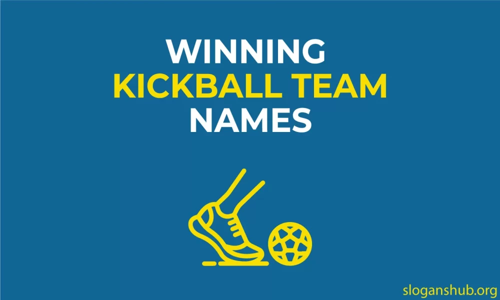 250 Winning Kickball Team Names & Cool Kickball Names
