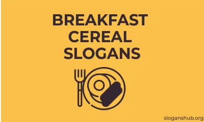 Breakfast Cereal Slogans