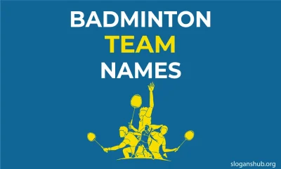 Badminton Team Names