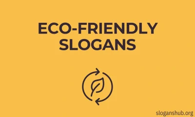 Eco-Friendly Slogans