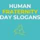 Human Fraternity Day Slogans