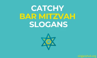 Catchy Bar Mitzvah Slogans