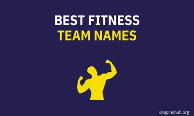 Fitness Team Names