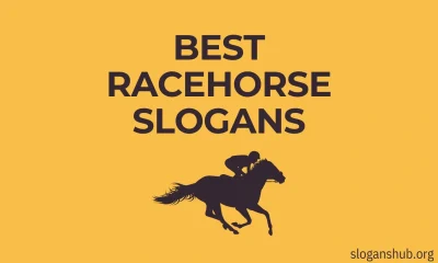 Racehorse Slogans